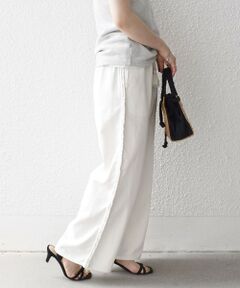 SHIPS / シップス その他パンツ | bon_meur:〈手洗い可能〉ブレイド ロープ デザイン タッセル ワイド パンツ