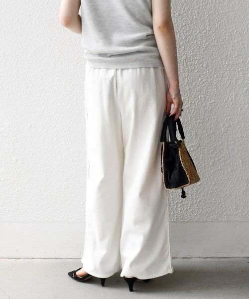 SHIPS / シップス その他パンツ | bon_meur:〈手洗い可能〉ブレイド ロープ デザイン タッセル ワイド パンツ | 詳細8