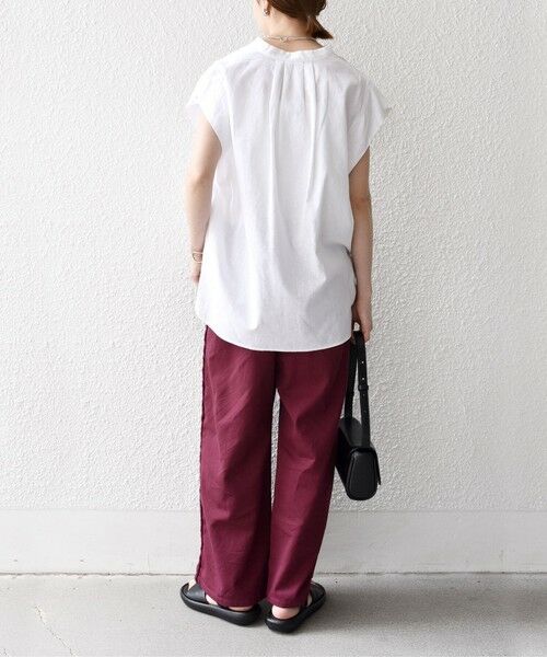 SHIPS / シップス その他パンツ | bon_meur:〈手洗い可能〉ブレイド ロープ デザイン タッセル ワイド パンツ | 詳細13