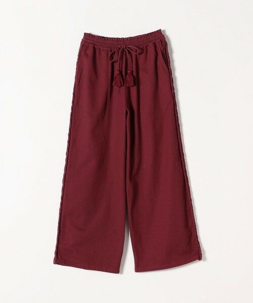 SHIPS / シップス その他パンツ | bon_meur:〈手洗い可能〉ブレイド ロープ デザイン タッセル ワイド パンツ | 詳細19