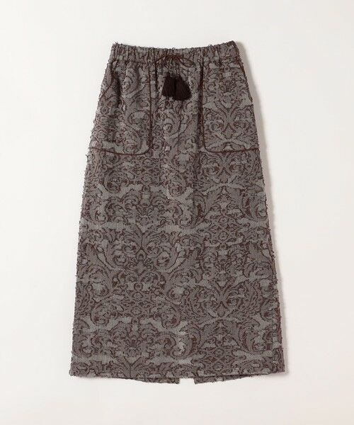 SHIPS / シップス ロング・マキシ丈スカート | SHIPS any:〈手洗い可能〉メッシュ ジャカード イージー Iライン スカート | 詳細8