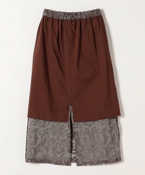 SHIPS / シップス ロング・マキシ丈スカート | SHIPS any:〈手洗い可能〉メッシュ ジャカード イージー Iライン スカート | 詳細15