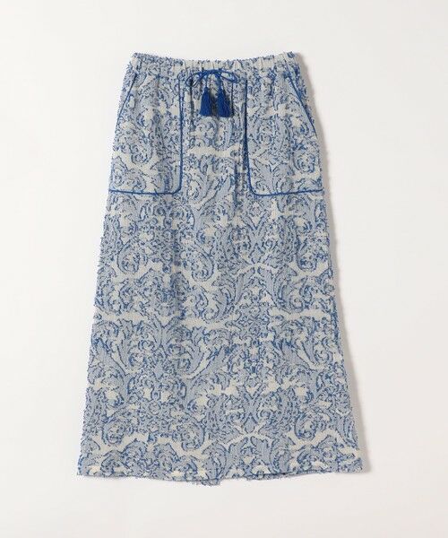 SHIPS / シップス ロング・マキシ丈スカート | SHIPS any:〈手洗い可能〉メッシュ ジャカード イージー Iライン スカート | 詳細24