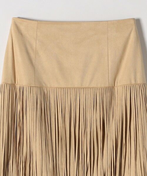 SHIPS / シップス ロング・マキシ丈スカート | bon_meur:〈手洗い可能〉フリンジ ティアード タイト スカート | 詳細9