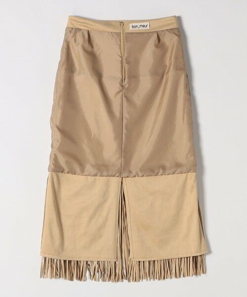 SHIPS / シップス ロング・マキシ丈スカート | bon_meur:〈手洗い可能〉フリンジ ティアード タイト スカート | 詳細14