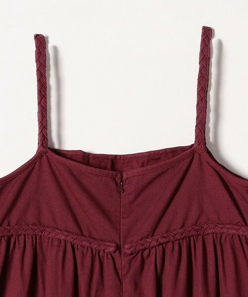 SHIPS / シップス サロペット・オールインワン | bon_meur:〈手洗い可能〉ロープ編み コットン ワイド ギャザー サロペット | 詳細23