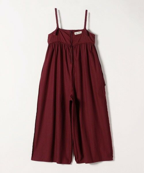 SHIPS / シップス サロペット・オールインワン | bon_meur:〈手洗い可能〉ロープ編み コットン ワイド ギャザー サロペット | 詳細26