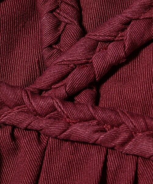 SHIPS / シップス サロペット・オールインワン | bon_meur:〈手洗い可能〉ロープ編み コットン ワイド ギャザー サロペット | 詳細27