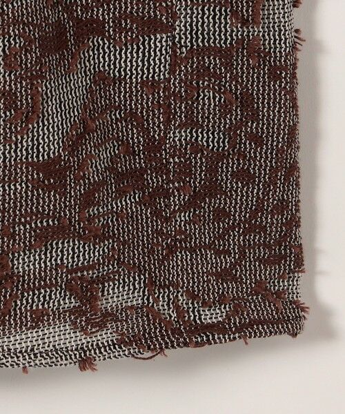 SHIPS / シップス ロング・マキシ丈ワンピース | SHIPS any:〈手洗い可能〉メッシュ ジャカード ギャザー Iライン ワンピース | 詳細11