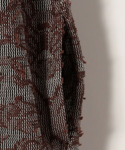 SHIPS / シップス ロング・マキシ丈ワンピース | SHIPS any:〈手洗い可能〉メッシュ ジャカード ギャザー Iライン ワンピース | 詳細12