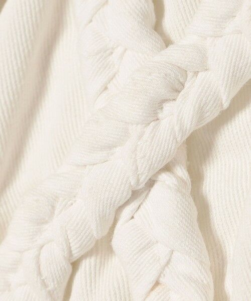 SHIPS / シップス ベスト | bon_meur:〈手洗い可能〉ロープ編み コットン コンパクト フリンジ ベスト | 詳細8