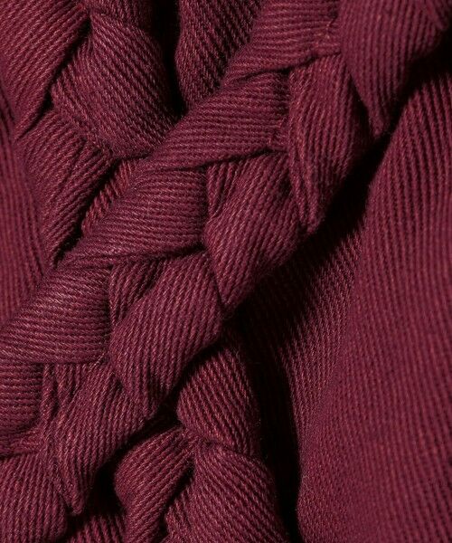 SHIPS / シップス ベスト | bon_meur:〈手洗い可能〉ロープ編み コットン コンパクト フリンジ ベスト | 詳細23