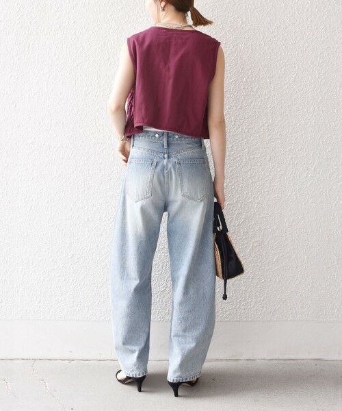 SHIPS / シップス ベスト | bon_meur:〈手洗い可能〉ロープ編み コットン コンパクト フリンジ ベスト | 詳細10