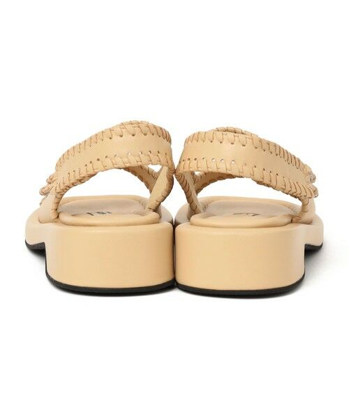 SHIPS / シップス サンダル | MACMOC: Ratan ステッチ ストラップ サンダル | 詳細3