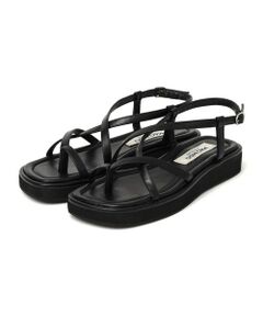 SHIPS / シップス サンダル | MACMOC: Hive クロス ストラップ サンダル