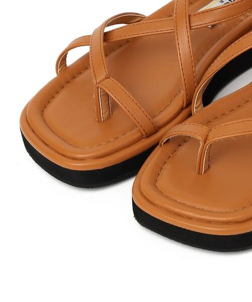 SHIPS / シップス サンダル | MACMOC: Hive クロス ストラップ サンダル | 詳細2
