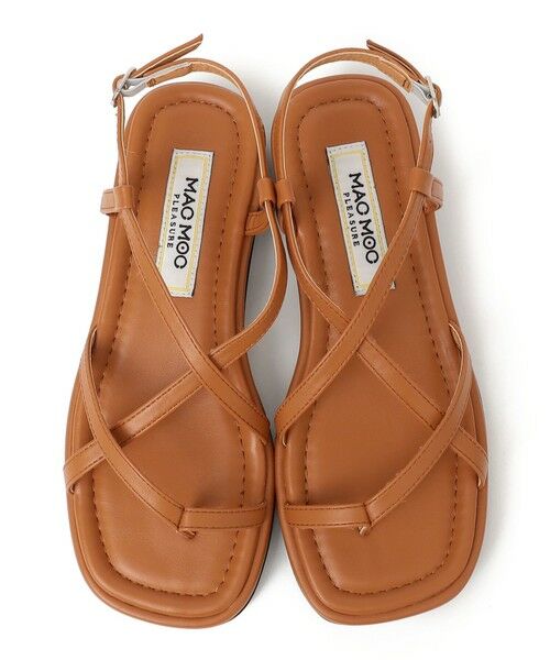 SHIPS / シップス サンダル | MACMOC: Hive クロス ストラップ サンダル | 詳細4