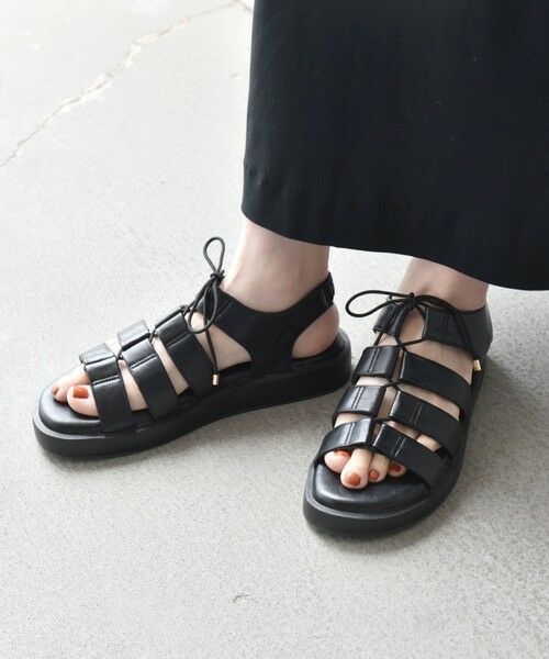 SHIPS / シップス サンダル | SHIPS any: グラディエーター プラットフォーム サンダル | 詳細1