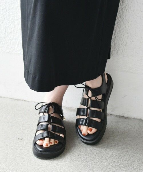 SHIPS / シップス サンダル | SHIPS any: グラディエーター プラットフォーム サンダル | 詳細4