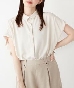 SHIPS / シップス シャツ・ブラウス | SHIPS Colors:〈洗濯機可能〉パールモチーフボタン タックスリーブ オーバー シャツ