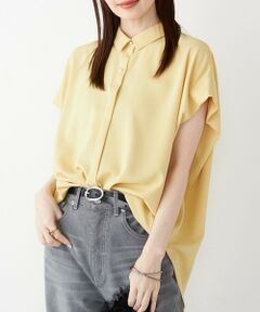 SHIPS / シップス シャツ・ブラウス | SHIPS Colors:〈洗濯機可能〉パールモチーフボタン タックスリーブ オーバー シャツ