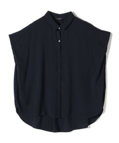 SHIPS / シップス シャツ・ブラウス | SHIPS Colors:〈洗濯機可能〉パールモチーフボタン タックスリーブ オーバー シャツ