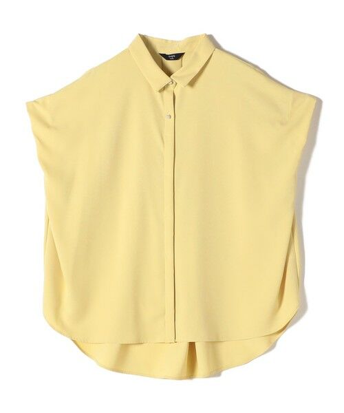 SHIPS / シップス シャツ・ブラウス | SHIPS Colors:〈洗濯機可能〉パールモチーフボタン タックスリーブ オーバー シャツ | 詳細14