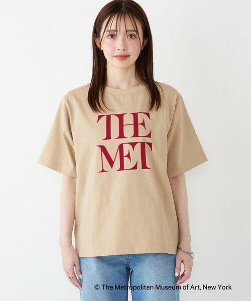 SHIPS / シップス Tシャツ | SHIPS Colors:THE MET コラボ フロッキー ロゴ Tシャツ | 詳細15