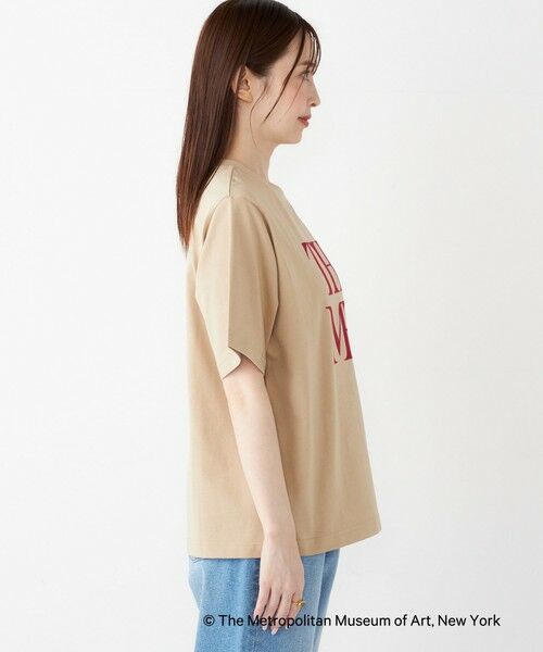 SHIPS / シップス Tシャツ | SHIPS Colors:THE MET コラボ フロッキー ロゴ Tシャツ | 詳細18