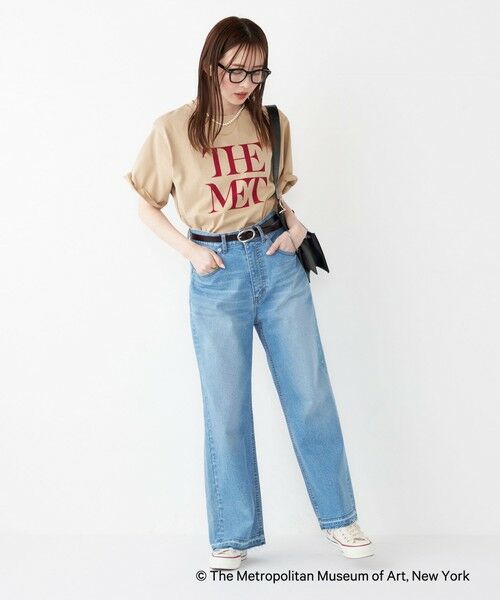 SHIPS / シップス Tシャツ | SHIPS Colors:THE MET コラボ フロッキー ロゴ Tシャツ | 詳細20