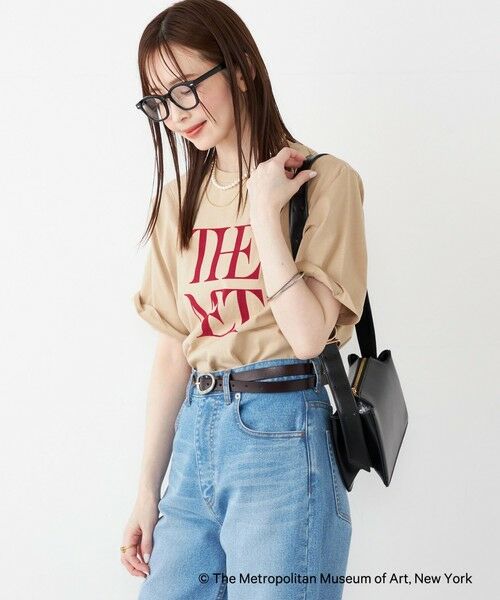 SHIPS / シップス Tシャツ | SHIPS Colors:THE MET コラボ フロッキー ロゴ Tシャツ | 詳細22