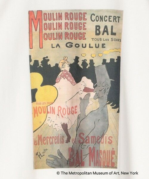 SHIPS / シップス Tシャツ | SHIPS Colors:THE MET コラボ ロートレック バックプリント Tシャツ | 詳細1