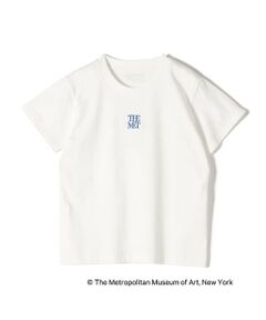SHIPS / シップス Tシャツ | SHIPS Colors:THE MET コラボ エンブロイダリー ロゴ Tシャツ