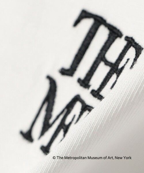 SHIPS / シップス Tシャツ | SHIPS Colors:THE MET コラボ エンブロイダリー ロゴ Tシャツ | 詳細3