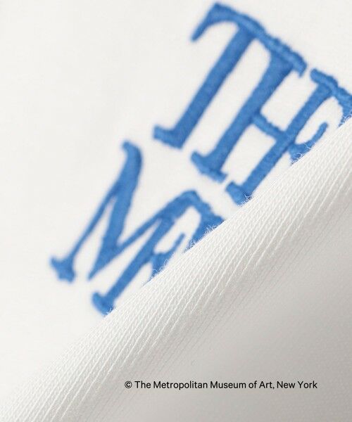 SHIPS / シップス Tシャツ | SHIPS Colors:THE MET コラボ エンブロイダリー ロゴ Tシャツ | 詳細11