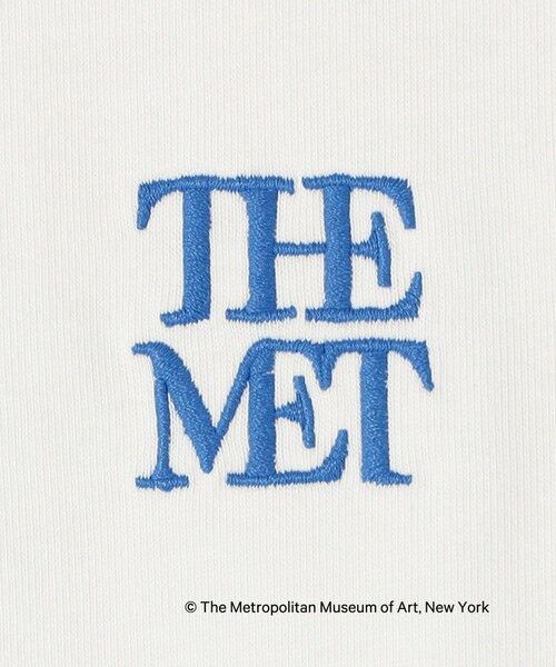 SHIPS / シップス Tシャツ | SHIPS Colors:THE MET コラボ エンブロイダリー ロゴ Tシャツ | 詳細9
