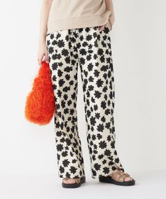 SHIPS / シップス その他パンツ | SHIPS Colors:〈手洗い可能〉モノトーン フラワー イージーパンツ◇