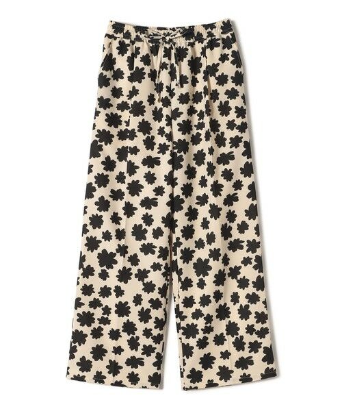 SHIPS / シップス その他パンツ | SHIPS Colors:〈手洗い可能〉モノトーン フラワー イージーパンツ◇ | 詳細1