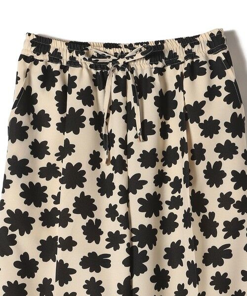 SHIPS / シップス その他パンツ | SHIPS Colors:〈手洗い可能〉モノトーン フラワー イージーパンツ◇ | 詳細5