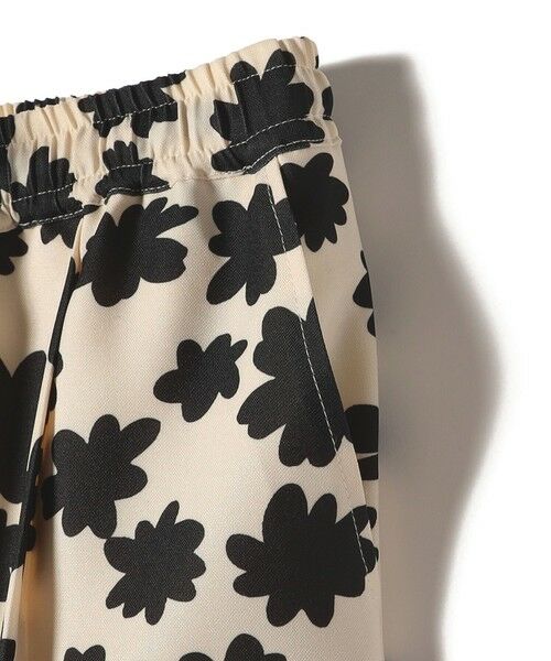 SHIPS / シップス その他パンツ | SHIPS Colors:〈手洗い可能〉モノトーン フラワー イージーパンツ◇ | 詳細7