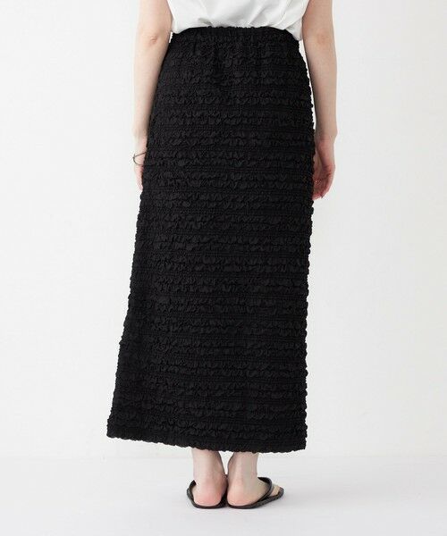 SHIPS / シップス ロング・マキシ丈スカート | SHIPS Colors:〈手洗い可能〉フクレジャカード タイトスカート | 詳細12