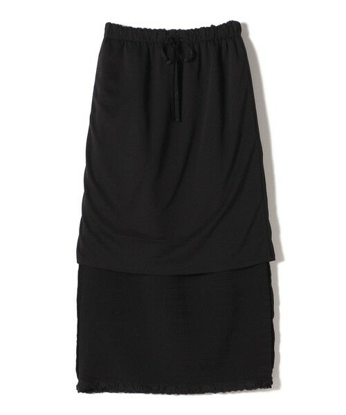 SHIPS / シップス ロング・マキシ丈スカート | SHIPS Colors:〈手洗い可能〉フクレジャカード タイトスカート | 詳細4