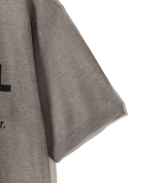 SHIPS / シップス ニット・セーター | SHIPS Colors〈手洗い可能〉シアー ロゴ ニット TEE | 詳細15