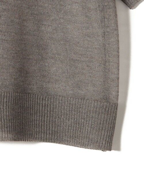 SHIPS / シップス ニット・セーター | SHIPS Colors〈手洗い可能〉シアー ロゴ ニット TEE | 詳細16