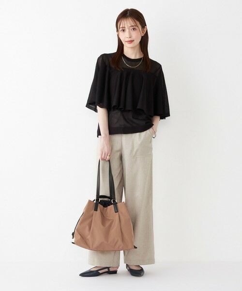 SHIPS / シップス ニット・セーター | SHIPS Colors:〈手洗い可能〉シアー フレアスリーブ ニット◇ | 詳細7