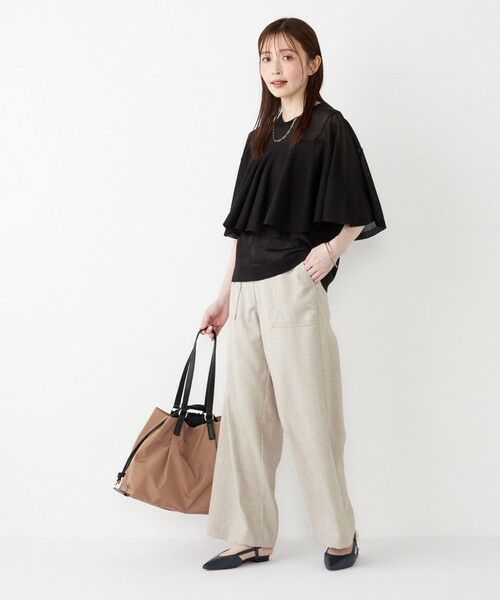 SHIPS / シップス ニット・セーター | SHIPS Colors:〈手洗い可能〉シアー フレアスリーブ ニット◇ | 詳細10