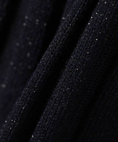 SHIPS / シップス ニット・セーター | SHIPS Colors:〈洗濯機可能〉ラメ リブ ノースリーブ トップス | 詳細1