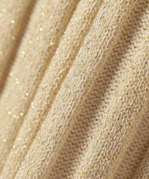 SHIPS / シップス ニット・セーター | SHIPS Colors:〈洗濯機可能〉ラメ リブ ノースリーブ トップス | 詳細7