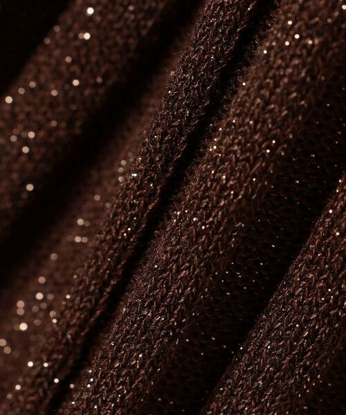 SHIPS / シップス ニット・セーター | SHIPS Colors:〈洗濯機可能〉ラメ リブ ノースリーブ トップス | 詳細13