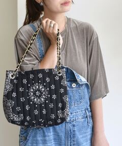 SHIPS / シップス メッセンジャーバッグ・ウエストポーチ | MALUS: バンダナ キルティング ショルダー バッグ